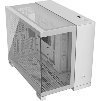 Corsair 2500X Tempered Glass White