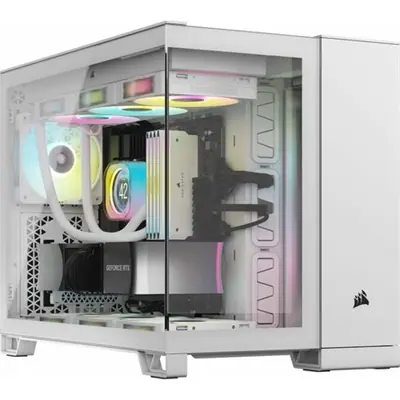 Corsair 2500X Tempered Glass White – 2. kép
