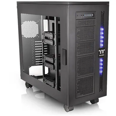 Thermaltake Core W100 táp nélküli ablakos Full Tower számítógépház fekete (Sérült csomagolás!)