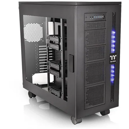 Thermaltake Core W100 táp nélküli ablakos Full Tower számítógépház fekete (Sérült csomagolás!)