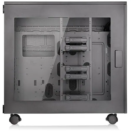 Thermaltake Core W100 táp nélküli ablakos Full Tower számítógépház fekete (Sérült csomagolás!) – 5. kép
