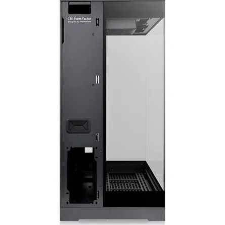 Thermaltake CTE E550 TG Black táp nélküli ablakos Mid Tower számítógépház fekete – 3. kép