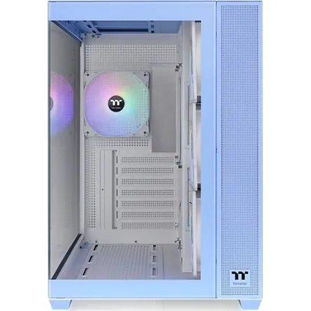 Thermaltake View 380 TG ARGB Hydrangea Blue táp nélküli ablakos Mid Tower számítógépház kék – 2. kép