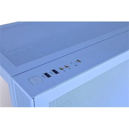 Thermaltake View 380 TG ARGB Hydrangea Blue táp nélküli ablakos Mid Tower számítógépház kék – 6. kép