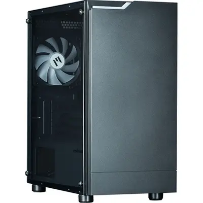 Zalman T4 Plus fekete M-ATX ház – 2. kép