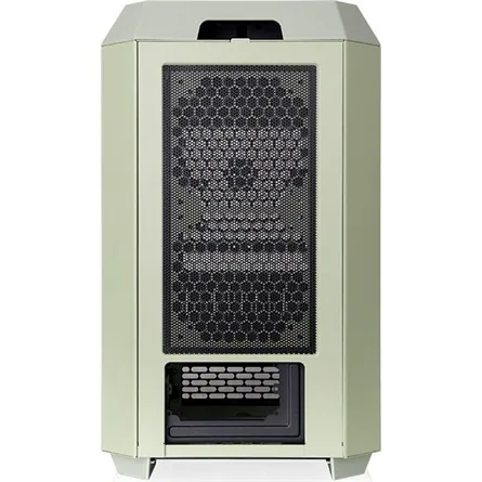 Thermaltake The Tower 250 Matcha Green táp nélküli ablakos Mini-ITX számítógépház zöld – 4. kép