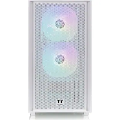 Thermaltake Versa H16 TG ARGB Snow táp nélküli ablakos MT Mini Tower számítógépház fehér – 2. kép