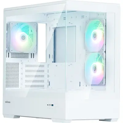 Zalman P30 V2 fehér M-ATX ház