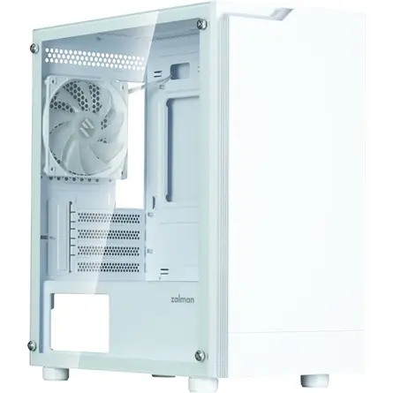 Zalman T4 Plus fehér M-ATX ház