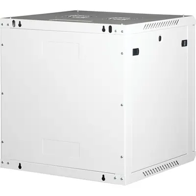 Lande PROlineB 600x600 lapraszerelt 12U 19" fali rack szekrény szürke – 2. kép