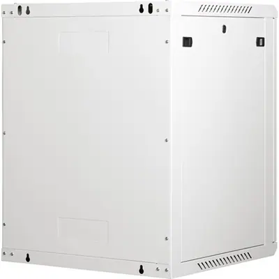 Lande PROlineB 600x600 lapraszerelt 15U 19" fali rack szekrény szürke – 2. kép