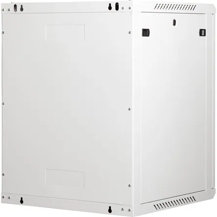 Lande PROlineB 600x600 lapraszerelt 15U 19" fali rack szekrény szürke – 2. kép