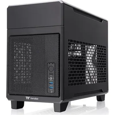 Thermaltake TR100 táp nélküli Mini-ITX számítógépház fekete – 2. kép