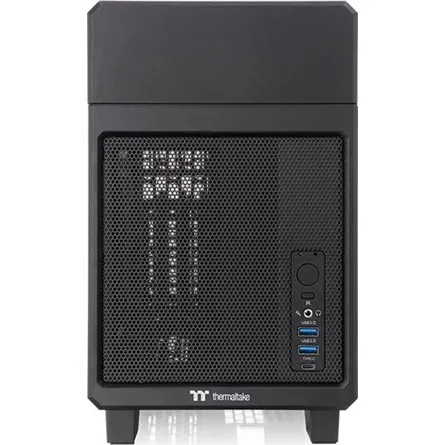 Thermaltake TR100 táp nélküli Mini-ITX számítógépház fekete – 3. kép