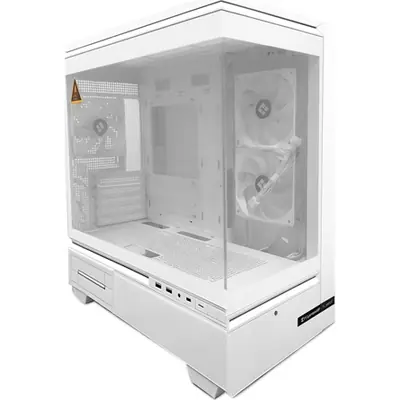Thermalright TL-M10 táp nélküli MT Mini Tower számítógépház fehér