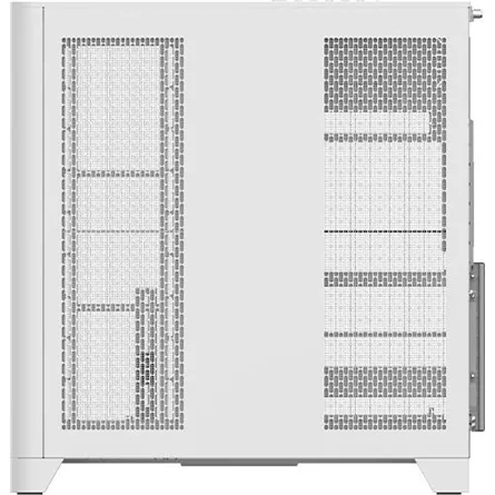 Thermaltake View 390 Air Snow táp nélküli ablakos Mid Tower számítógépház fehér – 6. kép