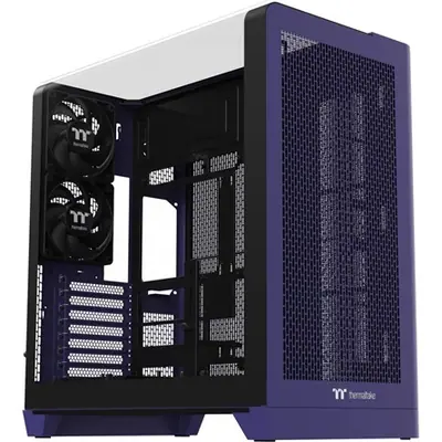 Thermaltake View 390 Air Future Dusk táp nélküli ablakos Mid Tower számítógépház lila