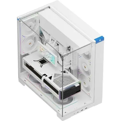 Thermalright A70 White táp nélküli ablakos Mid Tower számítógépház fehér – 2. kép