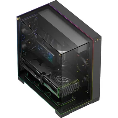 Thermalright A70 ARGB táp nélküli ablakos Mid Tower számítógépház fekete – 2. kép