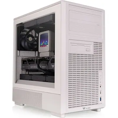 Thermaltake Retro 260 TG táp nélküli ablakos MT Mini Tower számítógépház bézs – 2. kép