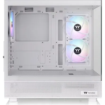 Thermaltake View 270 Plus TG ARGB táp nélküli ablakos Mid Tower számítógépház fehér – 3. kép