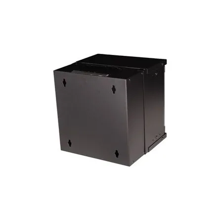 Equip EWM-06-3030-B táp nélküli 6U 10" fali rack szekrény fekete "üveg nélkül" – 2. kép