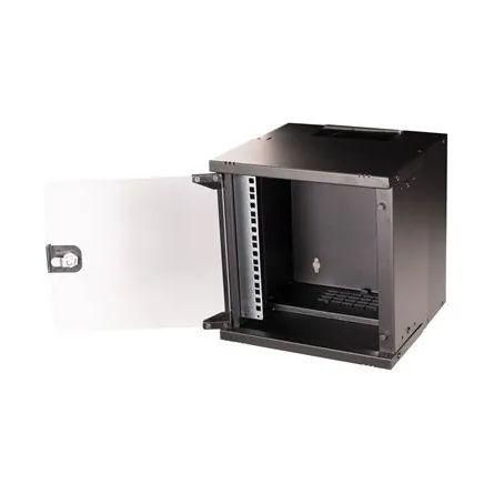 Equip EWM-06-3030-B táp nélküli 6U 10" fali rack szekrény fekete "üveg nélkül" – 3. kép