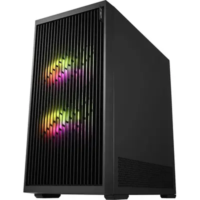 FSP M330 ARGB táp nélküli ablakos Mid Tower számítógépház fekete – 2. kép