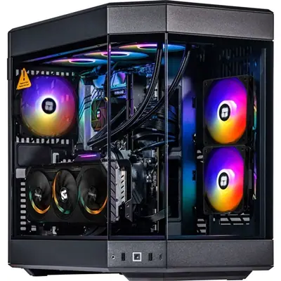 JTC Ryzen 7 9800X3D Mid Tower gamer számítógép fekete