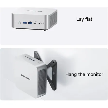 MINISFORUM AI X1-470 UCFF Ultra Compact barebone AI desktop számítógép – 7. kép