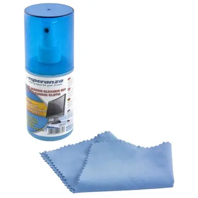 Esperanza ES121 LCD/TFT tisztító gél 200ml + törlőkendő