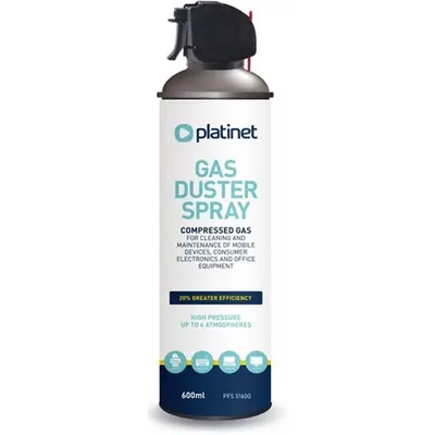 Platinet PFS5160G Sűrített levegő spray 600 ml