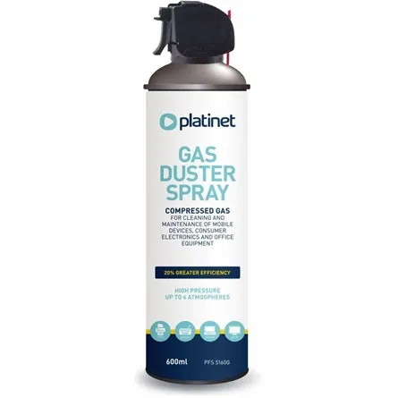 Platinet PFS5160G Sűrített levegő spray 600 ml