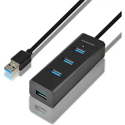 AXAGON HUE-S2BL USB3.0 Charging Hub Black