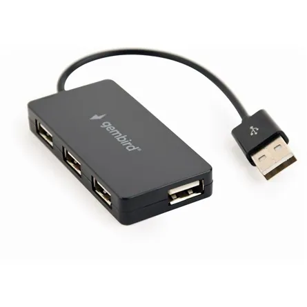 Gembird UHB-U2P4-04 4-port USB hub Black