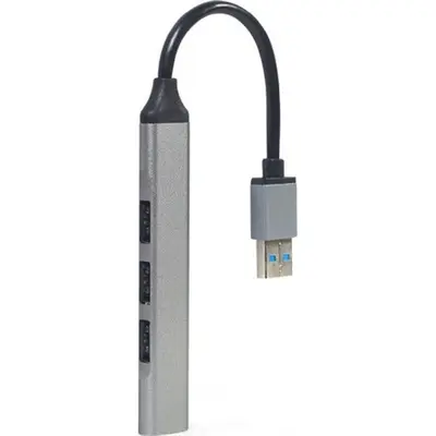 Gembird UHB-U3P1U2P3-02 4-portos hub ezüst – 2. kép