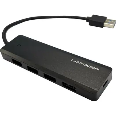 USB Hub 4portos LC Power LC-HUB-U3-4-V2 USB 3.2