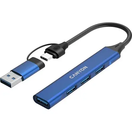 USB Hub 4portos Canyon CNS-TDS02BL
