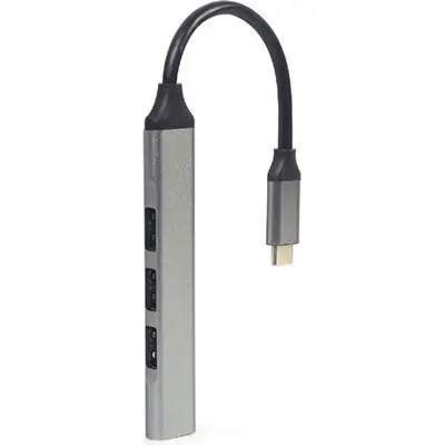 Gembird 4-portos USB-C - USB 3.0 hub szürke – 2. kép