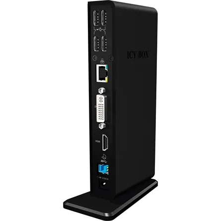 ICY BOX DockingStation 11-in-1 USB3.0 Type- dokkoló – 3. kép