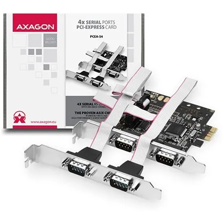 AXAGON PCEA-S4N PCIE Controller 4x Serial – 3. kép