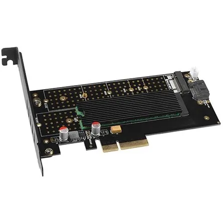 AXAGON PCEM2-DC PCIe NVMe+SATA M.2 Adapter – 7. kép