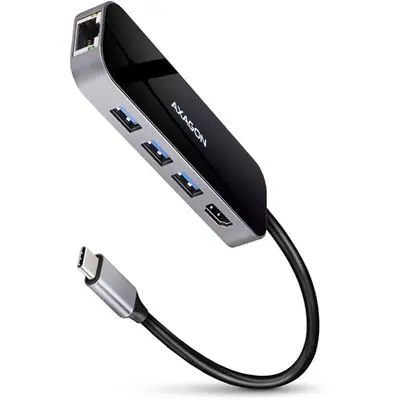 AXAGON HMC-6GL SuperSpeed USB-C Combo 6in1 Hub Black