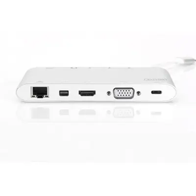 Digitus 11in1 Universal Docking Station Silver – 2. kép