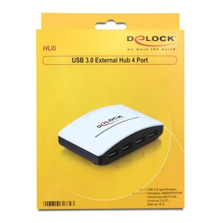 Delock 61762 4 portos HUB – 2. kép