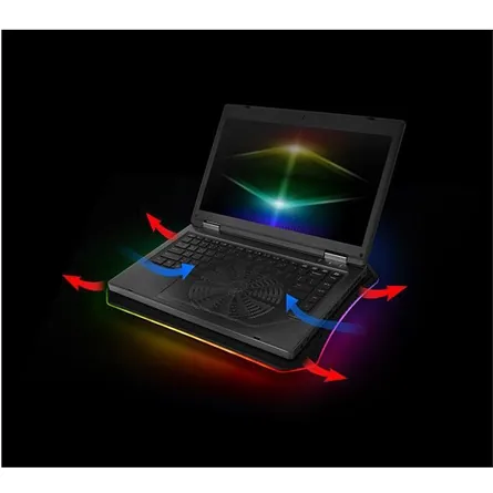 Thermaltake Massive 20 RGB notebook hűtőpad / állvány fekete – 6. kép