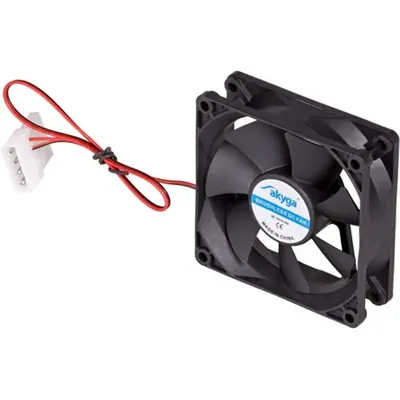 Akyga AW-8A-BK System Fan 8cm Black OEM
