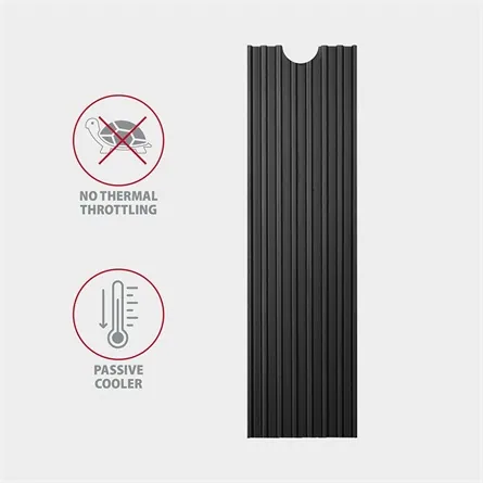 AXAGON CLR-M2L3 Heatsink for M.2 SSD – 4. kép