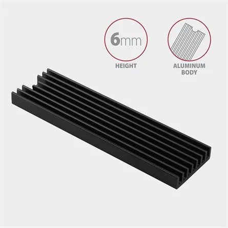 AXAGON CLR-M2L6 Heatsink for M.2 SSD – 3. kép