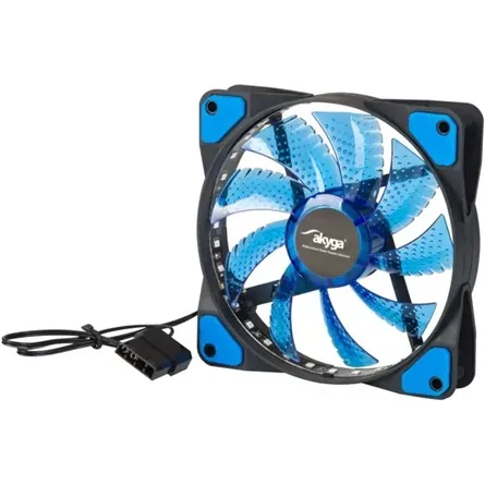 Akyga AW-12E-BL System Fan 12cm Blue LED – 2. kép